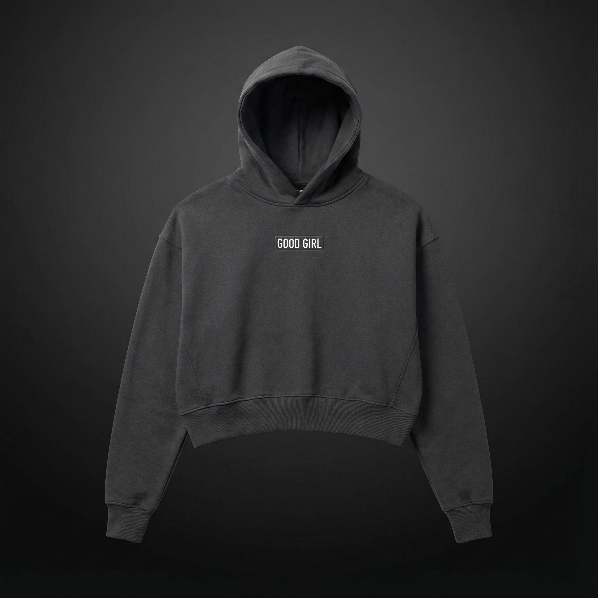 Good Girl Cropped Hoodie